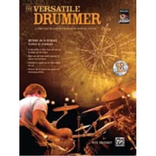 Versatile Drummer Book/CD Book