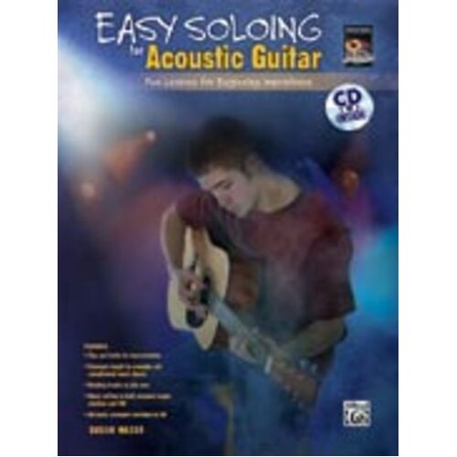 Easy Soloing For Acoustic Guitar Book/CD Book