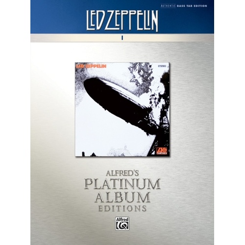 Led Zeppelin 1 Bass TAB Classic Album Edition Book