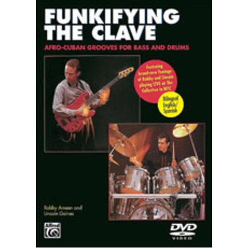 Funkifying The Clave Bass And Drums DVD Book