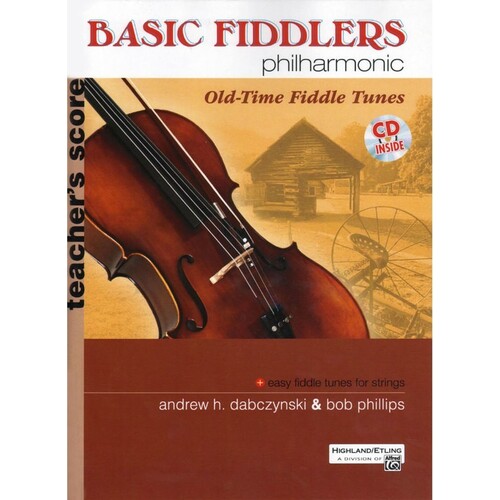 Basic Fiddlers Philharmonic Violin Book/CD Book