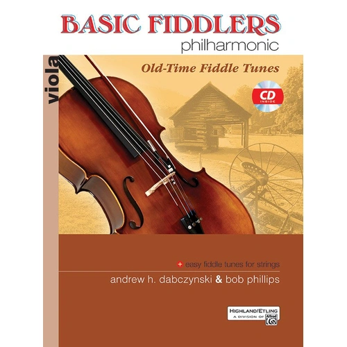 Basic Fiddlers Philharmonic Viola BK/CD
