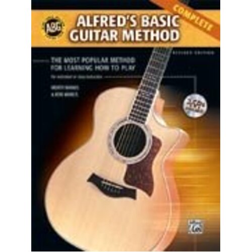 Alfreds Basic Guitar Method Complete Book Rev Book