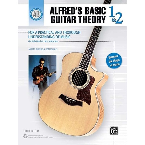 Alfred's Basic Guitar Theory Books 1 & 2