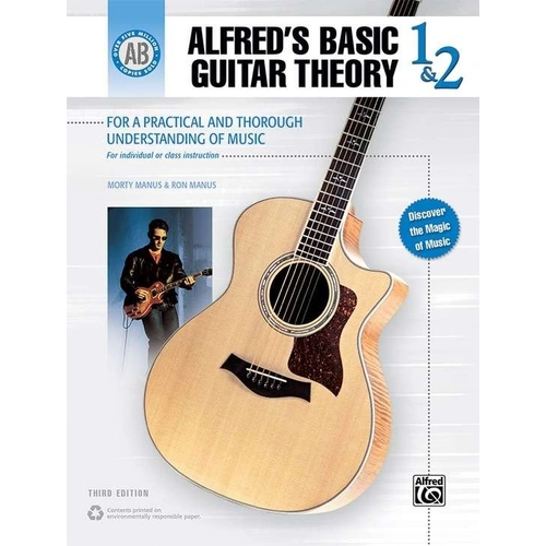 Alfred's Basic Guitar Theory Books 1 & 2
