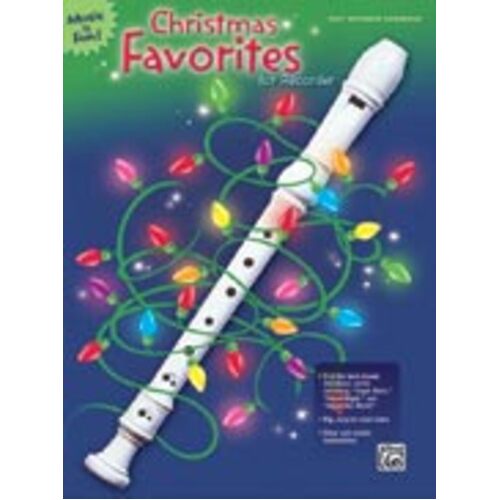 Christmas Favourites For Recorder Book Only Book