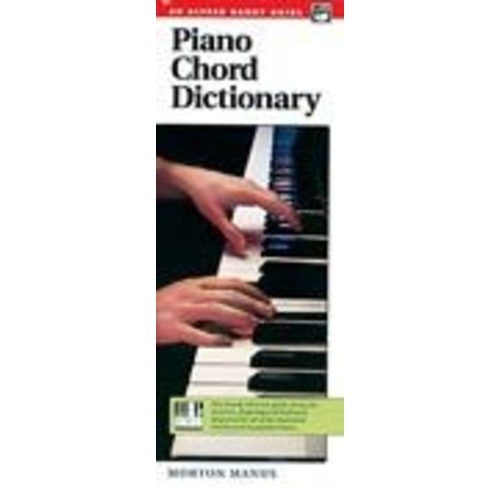 Piano Chord Dictionary Handy Guide by Morton Manus