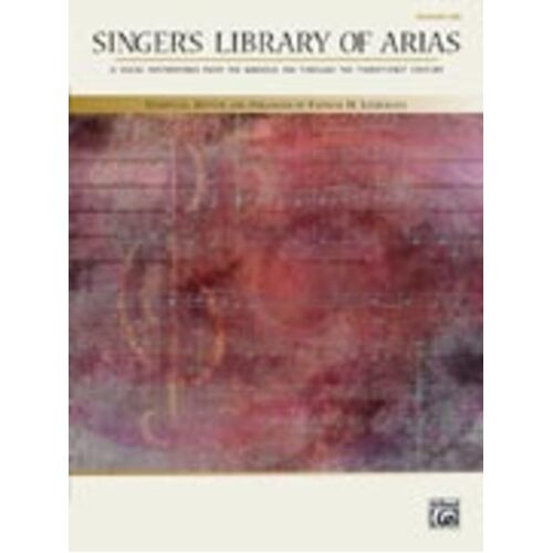 Singers Library Of Arias Low