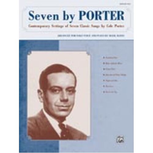 Seven By Porter Med High Voc/Piano Book