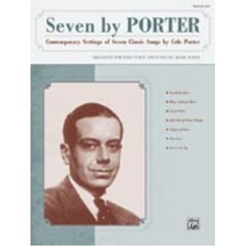 Seven By Porter Med Low Voc/Piano Book