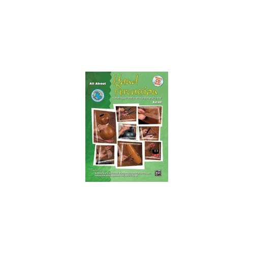 All About Hand Percussion Book with CD by Kalani