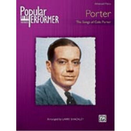 Popular Performer Porter Adv Piano Book