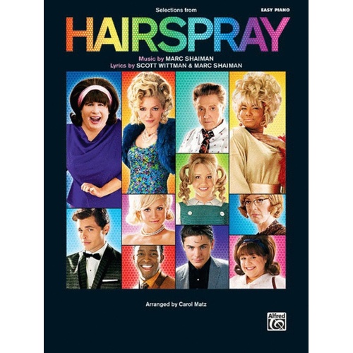 Hairspray The Movie Easy Piano Book