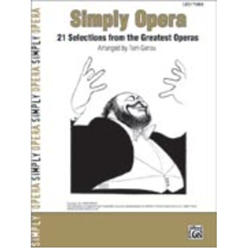 Simply Opera Easy Piano Book