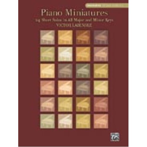Piano Minatures Book