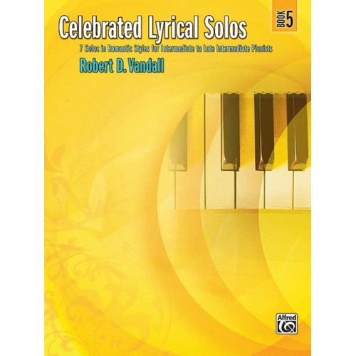 Celebrated Lyrical Solos Book 5
