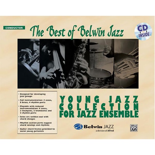 Best of Belwin Jazz Young Jazz Collection Conductor's Score BK/CD