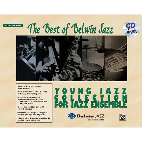 Best of Belwin Jazz Young Jazz Collection Conductor's Score with CD