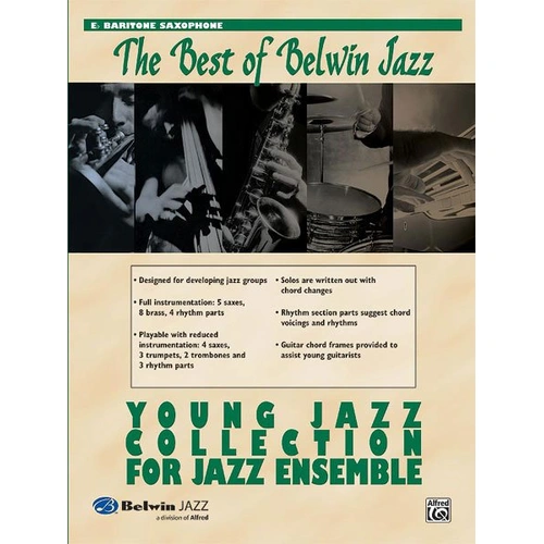 Best of Belwin Jazz Young Jazz Collection for Baritone Saxophone