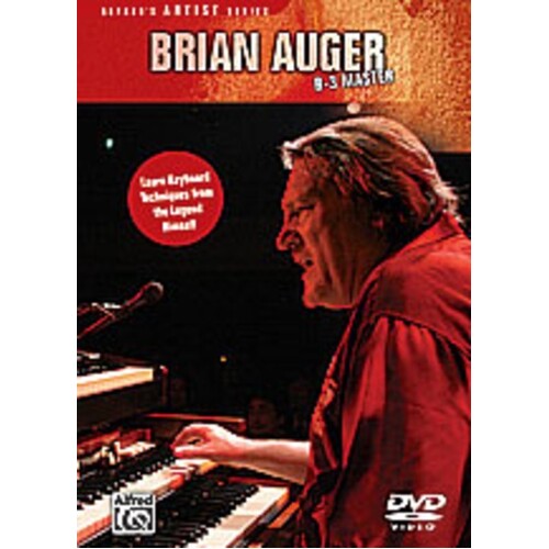 Brian Auger B 3 Master Electronic Keyboard DVD Book