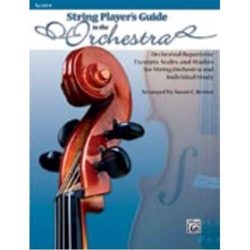 String Players Guide To Orchestra Score Book