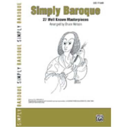 Simply Baroque Easy Piano Book