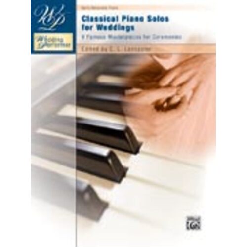 Classical Piano Solos For Wedddings Book