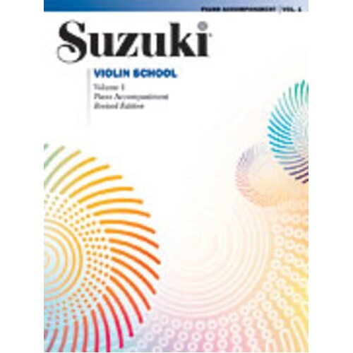 Suzuki Violin School Book 1 Piano Acc New Ed (Softcover Book)
