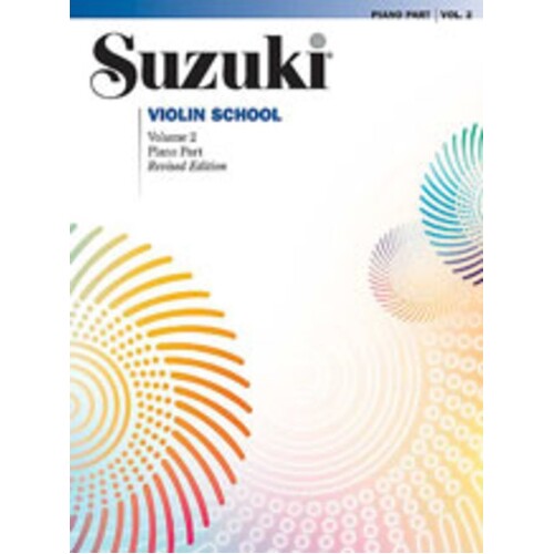 Suzuki Violin School Book 2 Piano Acc New Ed (Softcover Book)