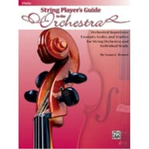 String Players Guide To Orchestra Viola Book