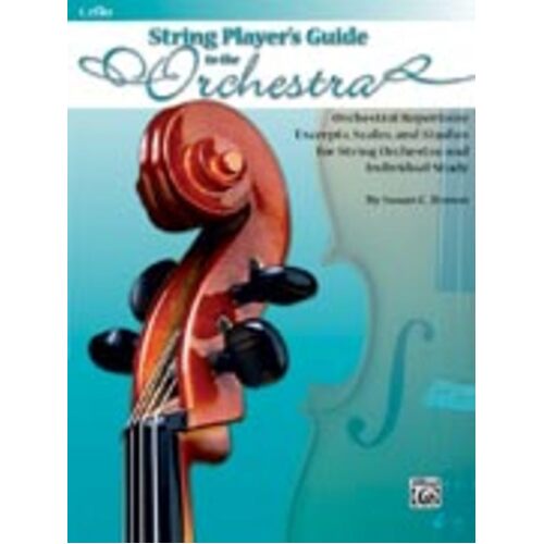 String Players Guide To Orchestra Cello Book