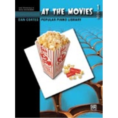 Dan Coates Popular Piano Library: At the Movies, Book 1