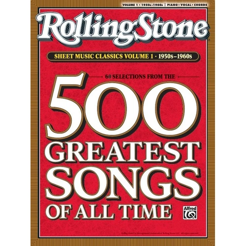 Rolling Stone Sheet Music Classics Volume 1: 1950s-60s PVG