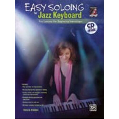 Easy Soloing For Jazz Keyboard Book/CD Book