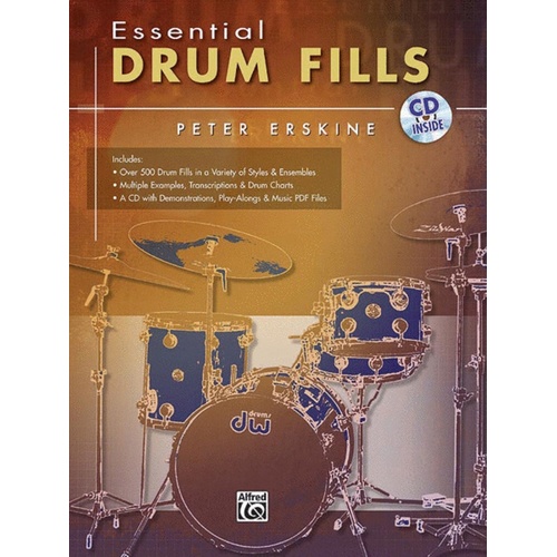 Essential Drum Fills Book/CD Book