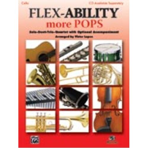 Flexability More Pops Cello / Double Bass Book