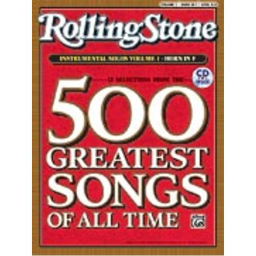 Rolling Stone Selections Inst Solos 1 Book/CD French Horn Book