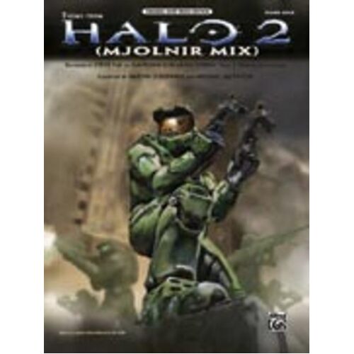 Halo 2 Theme Mjolnir Mix Piano Solo Book