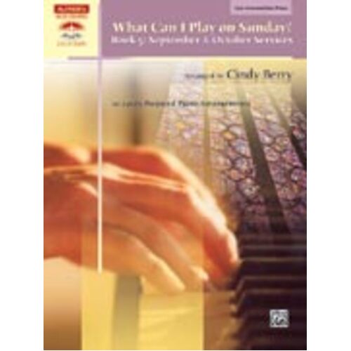 What Can I Play On Sunday Book 5 Late Intermediate