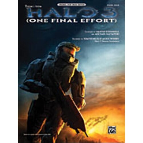 One Final Effort Theme From Halo 3 S/S PVG Book