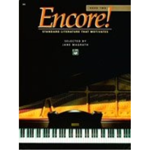 Encore Book 2 for Piano by Ed Magrath, 64 Pages, Late-Intermediate Literature, Alfred Music