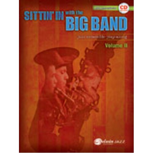 Sittin In With The Big Band Alto Sax Book 2/CD Book