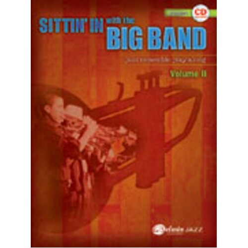 Sittin In With The Big Band Trumpet Book 2/CD Book