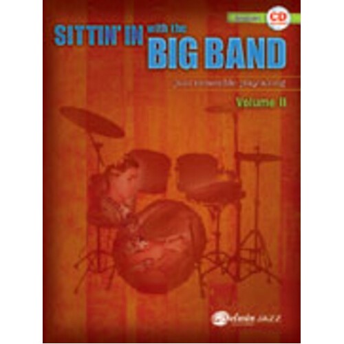 Sittin With The Big Band Drums Book 2/CD Book