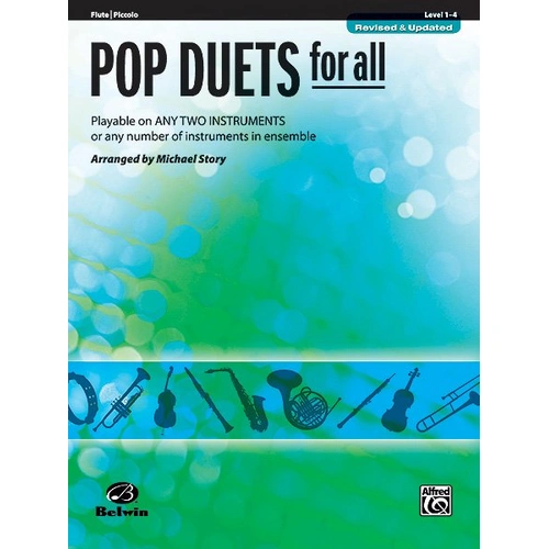 Pop Duets for All (Revised) Flute/Piccolo by Michael Story
