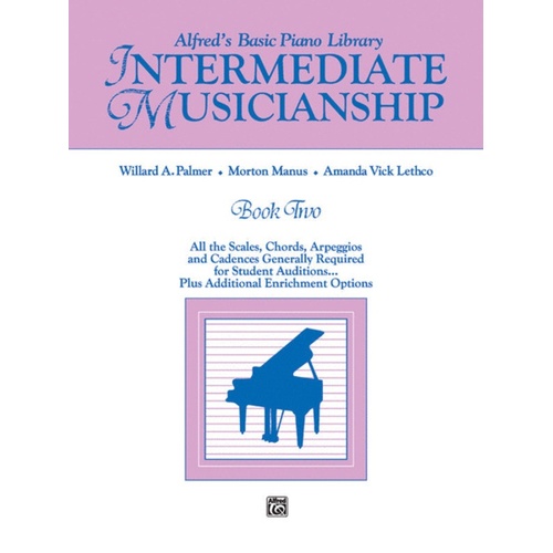 Alfred's Basic Piano Intermediate Musicianship Level 2 Book