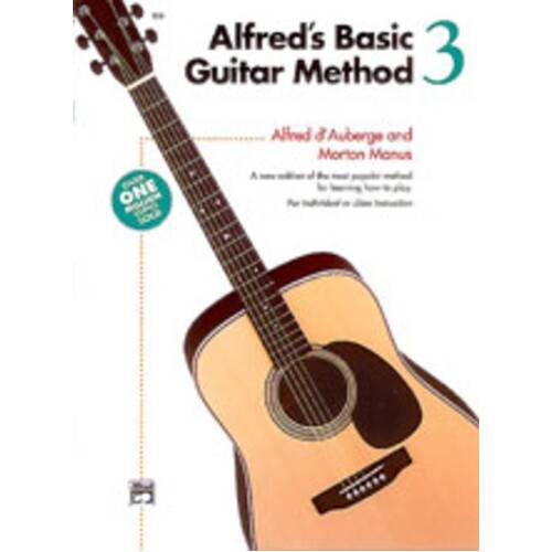 Alfreds Basic Guitar Method Book 3 Book Only Guitar Book