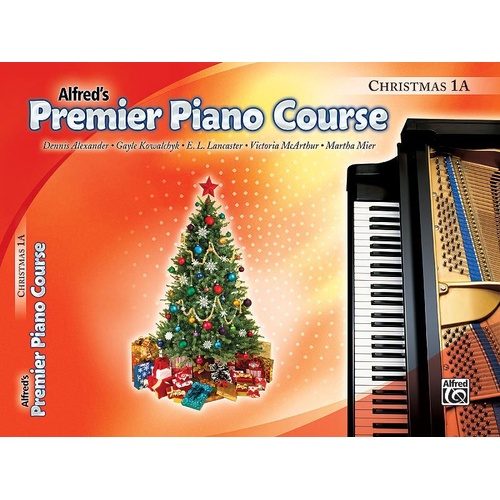 Premier Piano Course Christmas 1A - 24 Pages, Alfred Music, Includes Teacher Duet Accompaniments, Familiar Holiday Pieces for Piano