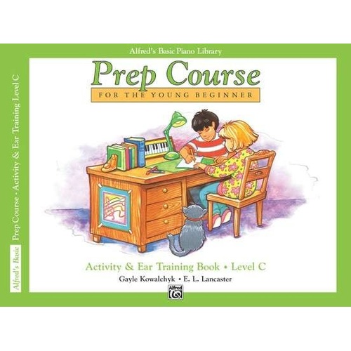 Alfred's Basic Piano Prep Course Activity & Ear Training Level C