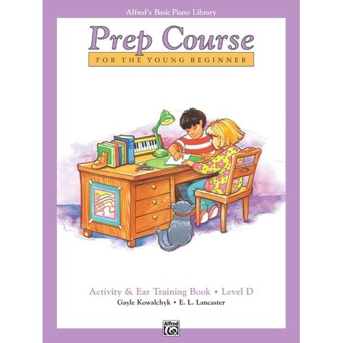 Alfred's Basic Piano Prep Course Activity & Ear Training Level D